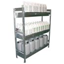 Etagère PREMIUM 3 niveaux pour produits phytosanitaires