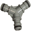 Dérivation en Y mâle tuyau 15 à 19