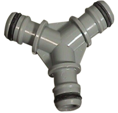 Dérivation en Y mâle tuyau 15 à 19