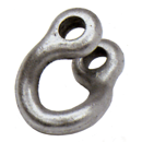 Manille 63 x 11,5 mm pour broyeur adaptable