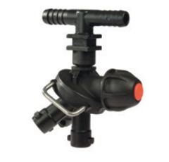 Porte buses Trijet droit pour tuyau souple ∅13 | ARAG