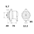Alternateur MAHLE LETRIKA 14 V - 55 V / MG 42