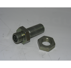 Schottverschraubung mit O-Ring ORFSSV91618  9/16"