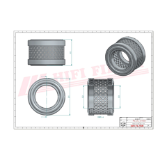 Filtre à gasoil adaptable HIFI FILTER SN25074