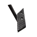 Pointe Gauche avec aileron carbure et rechargement pour charrue STEENO 3034001 adaptable