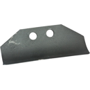 Fléau large 150 x 20 x 60 x 6 mm pour broyeur HUMUS adaptable