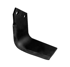 Lame droite pour Fraise/Rotavator MURATORI 120058 adaptable -
