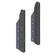 Lagerbock HVLB,W= 255 S32,Carraro Schwarz   