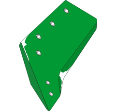 Wechselspitzenschar - 14" - links KK073003M Kverneland by Muzzi Industrie