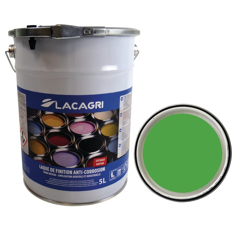 Peinture de finition Vert MERLO seau 5L| LACAGRI