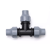 Lockverbinder für Tropf- und PE-Rohre, T- Kupplung 16 mm x 16 mm x 16 mm