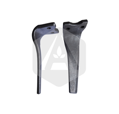 Dent de herse rotative droite forgée 525604 adaptable