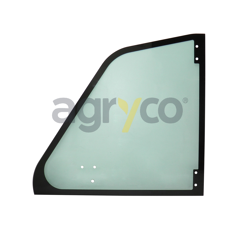 Vitre de porte supérieure ouvrante - gauche - plate - teintée pour téléscopique MERLO 53429 adaptable
