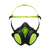 Demi-masque A2P3 pour phytosanitaire 8100 - BLS