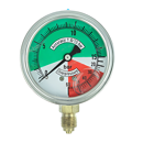 MANOMÈTRE GLYCÉRINE FILET 1/4'' M - Ø 63 MM - 60 BAR