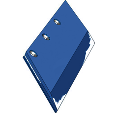 Scharblatt - links 3352135M Lemken by Muzzi Industrie