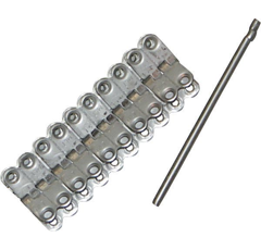 Agrafe MS25 + tige 1 m