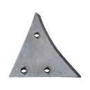 Étrave Droite 3 trous carbure pour charrue KUHN HUARD 619120619168 adaptable