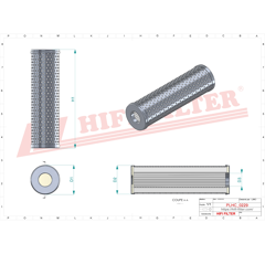 Filtre hydraulique adaptable HIFI FILTER SH53090