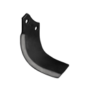 Lame droite 186 x 80 x 7 mm pour Fraise/Rotavator MASCHIO/GASPARDO 02108432 adaptable - Blacksteel©