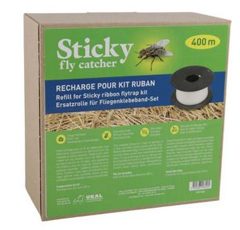 Recharge pour kit ruban anti-mouches 400 m - STICKY