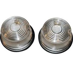 Feu de position rond antérieur 75 mm blanc - Phares et Feux