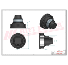 Filtre d'aération adaptable HIFI FILTER FS286