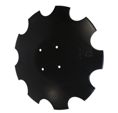 Disque crénelé 460x4 pour déchaumeur KONGSKILDE 71209026450 adaptable - Blacksteel©