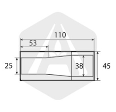 Manchon à souder M20 - 22 mm adaptable