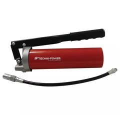Pompe à graisse à levier pour cartouche à visser avec flexible - TECHNI-POWER