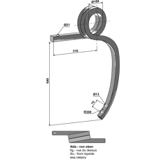 Schwergrubberstiel, gedreht - links 101304671 