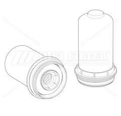 Filtre à gasoil adaptable HIFI FILTER SN40939