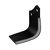 Lame gauche pour Fraise/Rotavator MURATORI 120128 adaptable - Blacksteel©