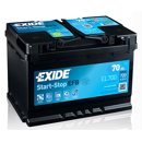 Batterie 12 V 70 AH EL700 Exide