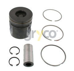 Piston avec segments1.00mm pour téléscopique JCB 320/09239 adaptable