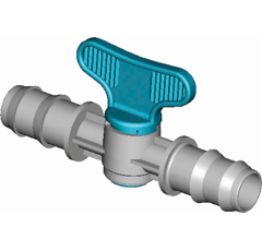 Vanne Manuelle Micro Irrigation Ø 13 mm