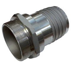 Embout cannelé aluminium