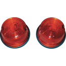 Feu de position tracteur rouge Ø 75 mm adaptable