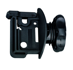 Lot de 25 isolateurs noirs pour rubans - HORIZONT