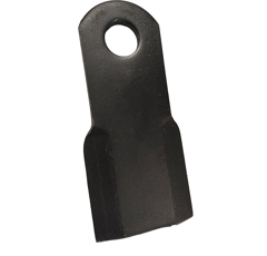 Cuchilla derecha para trituradora 113x40mm AGRICOM adaptable - Blacksteel©