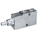 Senkbremsventil, einfachwirkend,Anschlussgewinde 3/8",max. Volumenstrom 40 l/min  VBCD38SEA