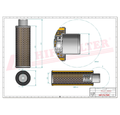 Filtre hydraulique adaptable HIFI FILTER SO650