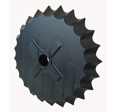 Rueda dentada Ø 450 mm para rodillo GÜTTLER 75406002 adaptable