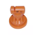 Turbo-Weitwinkel- Flachstrahldüse TEEJET TT 110° 01 orange Polymer