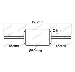 Lüftermotor FIAT 9961908 - Bosch