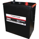 Batterie tracteur 6v 350Ah decharge lente + en diagonale | TECHNI-POWER
