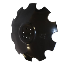 Disque crénelé ∅560x4 pour déchaumeur AGRISEM TCS-DIS-537 adaptable 