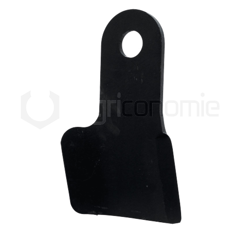 Couteau droit pour broyeur 330mm SPEARHEAD 7770759 adaptable 