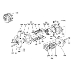 Pivot de rupture pour herse rotative LELY 900111480 origine