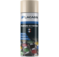 Peinture de finition Ivoire UNIVERSEL aérosol 400ml| LACAGRI
